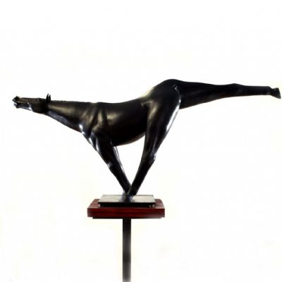 Cavallo che calcia, 1967